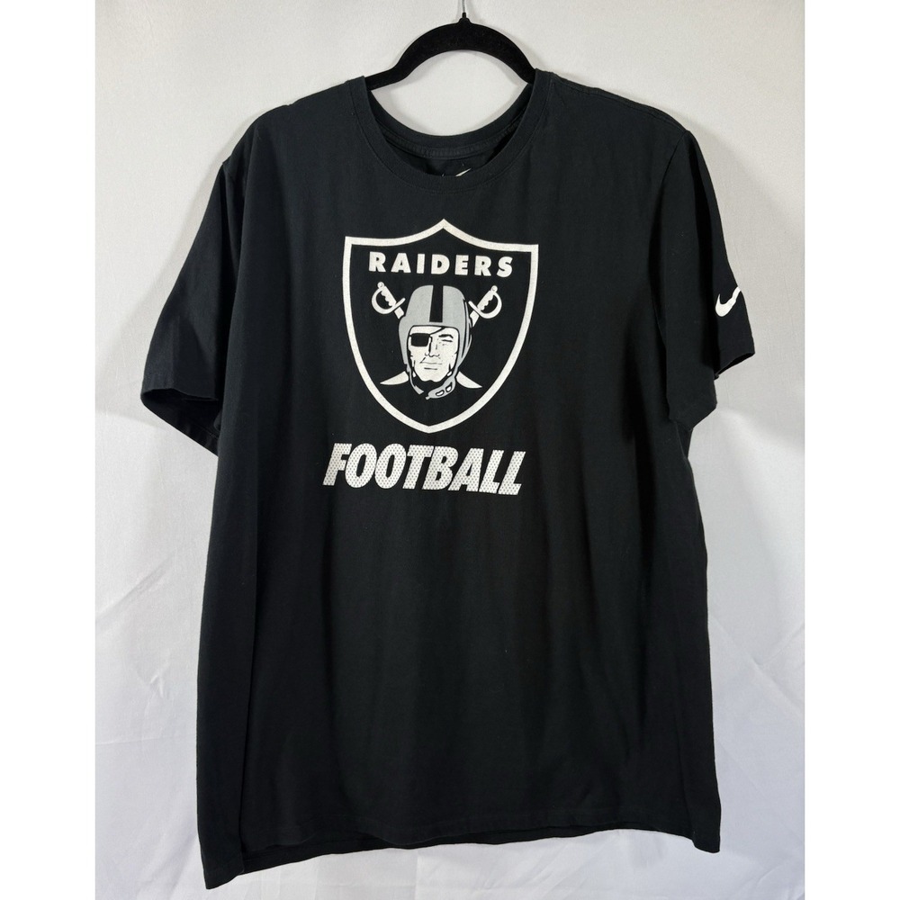 Nike‎ t-shirt size xl las vegas raiders pullover short sleeves